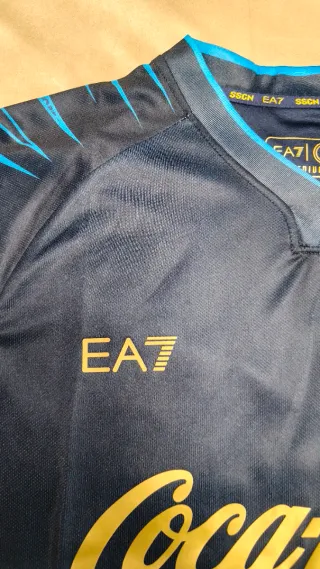 Camisola SSC Napoli EA7 Coca-Cola