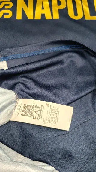 Camisola SSC Napoli EA7 Coca-Cola