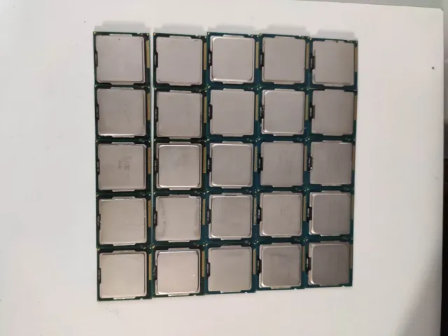 25 CPUs Intel i5 Sandy/Ivy Bridge