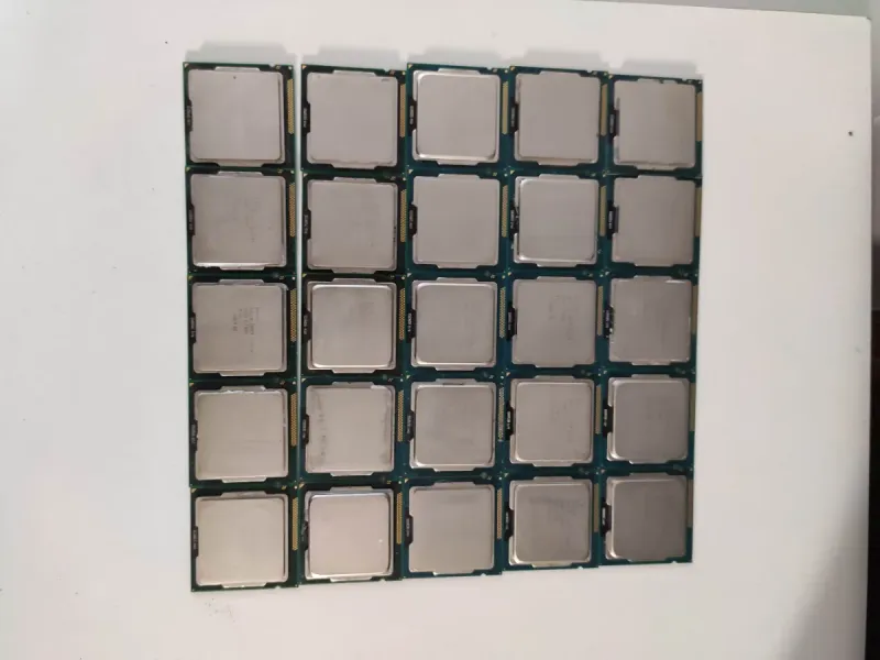 25 CPUs Intel i5 Sandy/Ivy Bridge