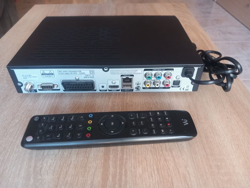Receptor Satélite VU+ SOLO Negro afbeelding 3