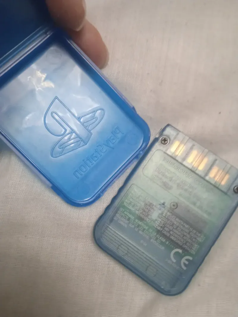 MEMORY CARD PS1,PSX SONY COMPLETA CON CAJA afbeelding 10