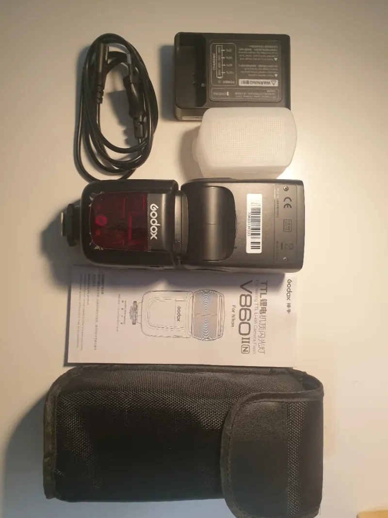 Flash Godox V860II para Nikon afbeelding 5