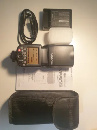 Flash Godox V860II para Nikon