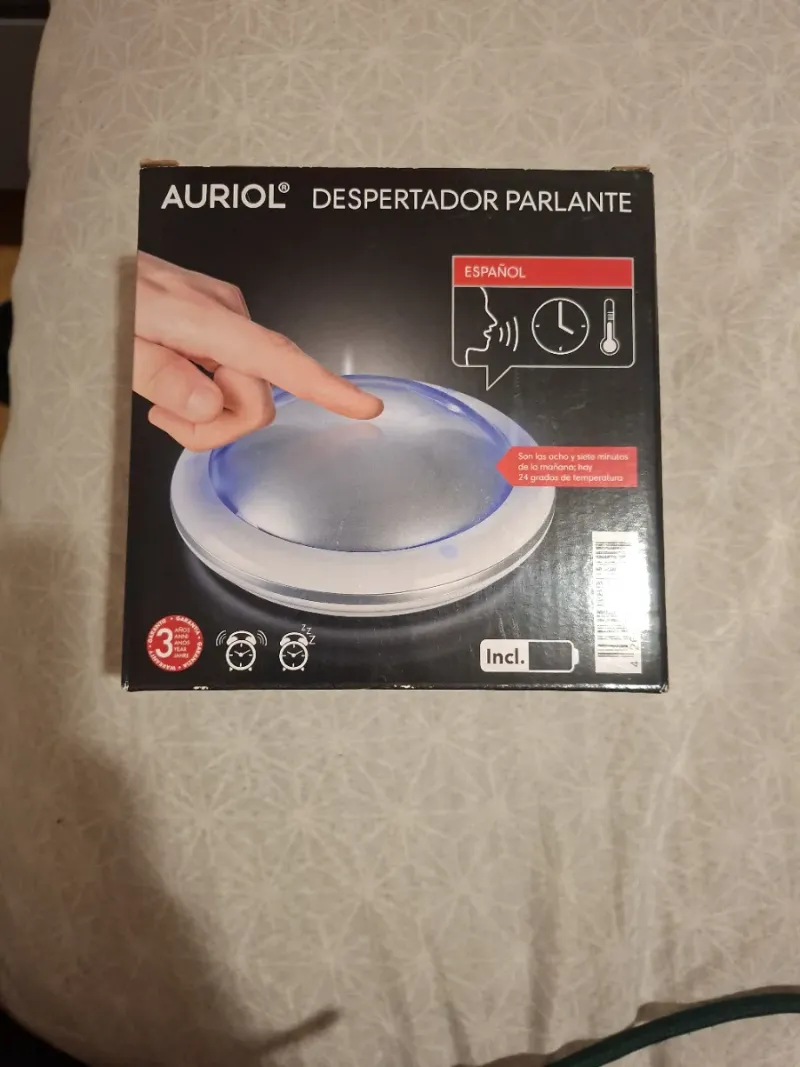 Despertador Parlante AURIOL Español