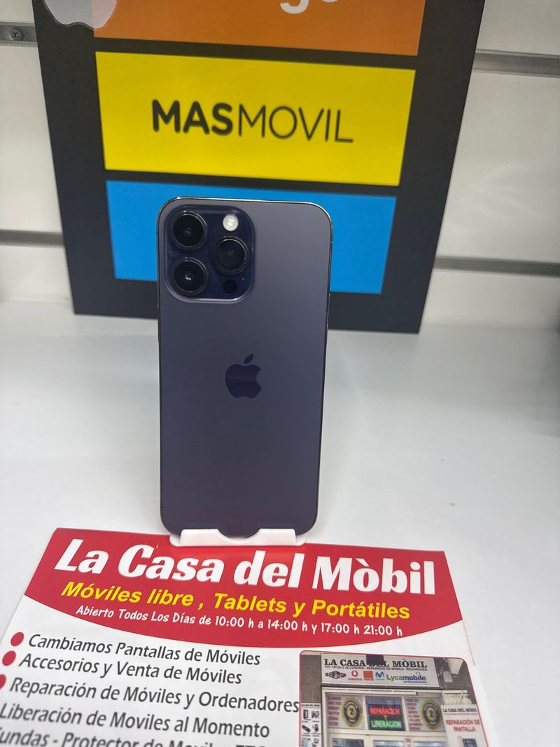 iPhone 14 Pro Max 256GB Morado/Gris Espacial