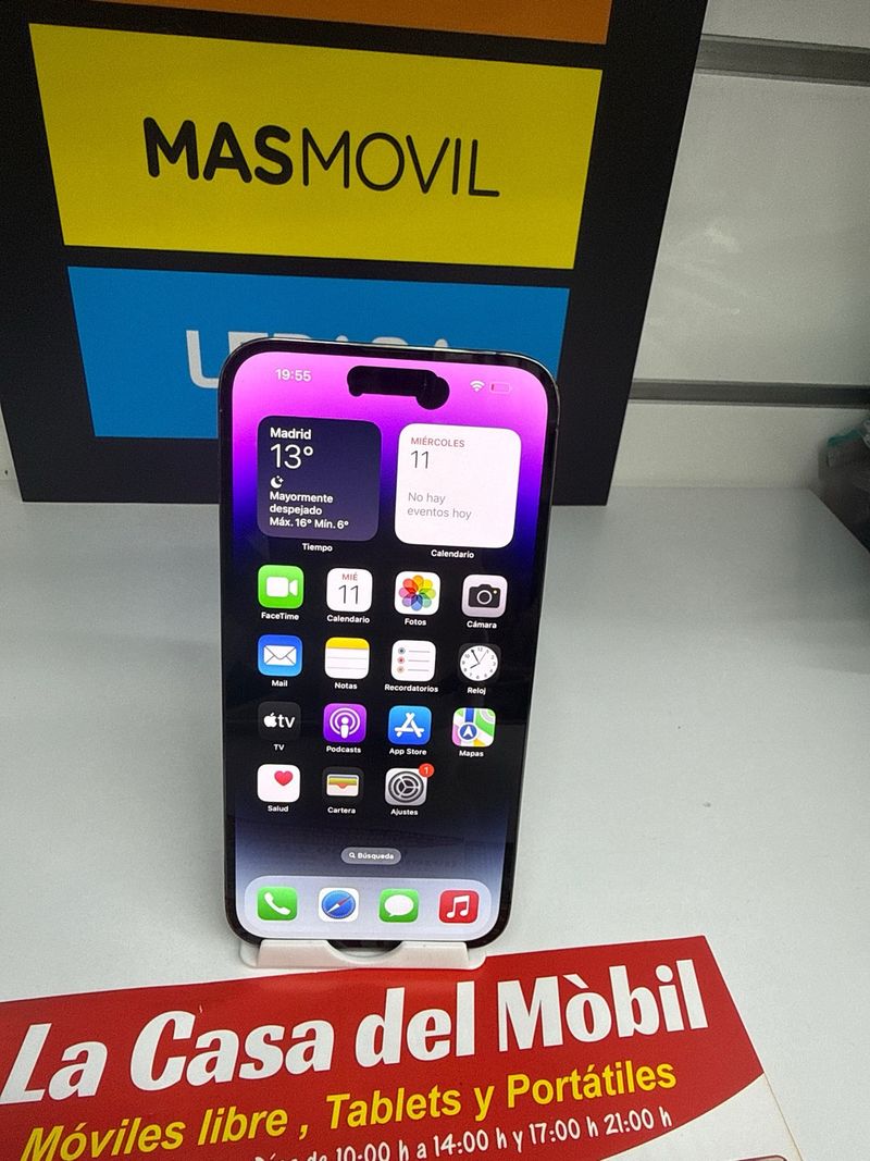 iPhone 14 Pro Max 256GB Morado/Gris Espacial afbeelding 4