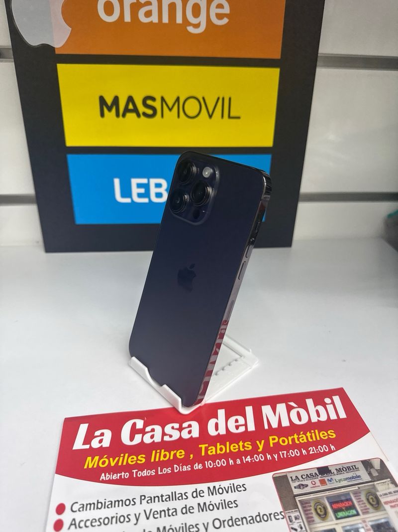 iPhone 14 Pro Max 256GB Morado/Gris Espacial afbeelding 3