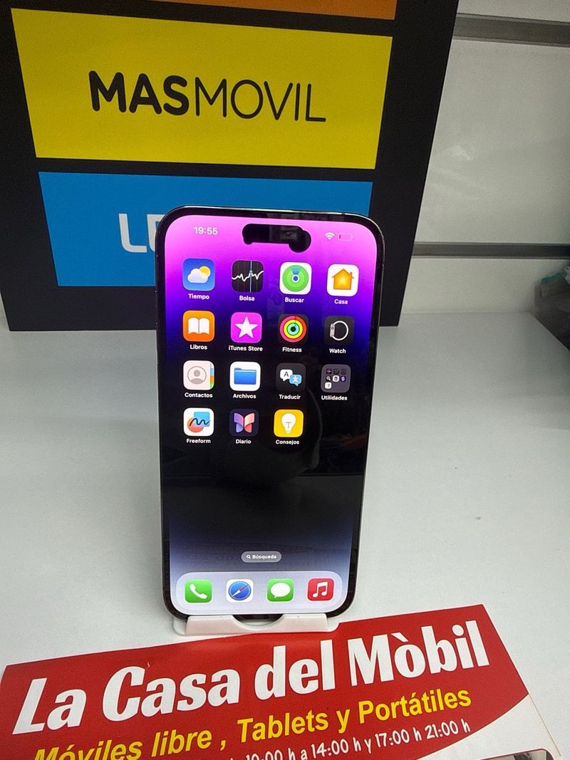 iPhone 14 Pro Max 256GB Morado/Gris Espacial afbeelding 5