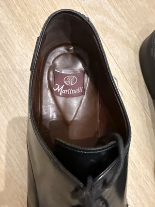 Zapatos Martinelli Negros Hombre