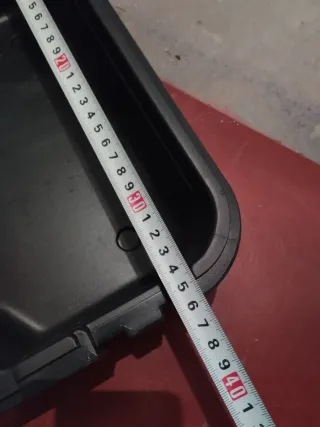 Maleta de plástico para herramientas