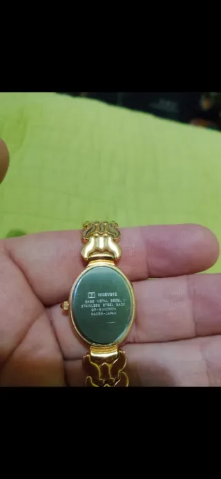 Reloj Racer Dorado Vintage Años 80/90