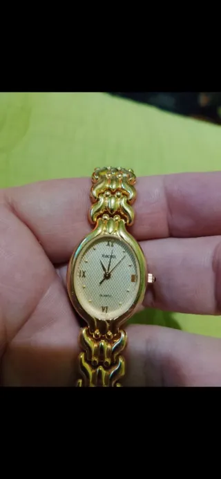 Reloj Racer Dorado Vintage Años 80/90