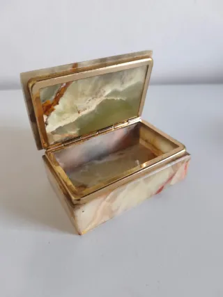 Joyero de piedra natural