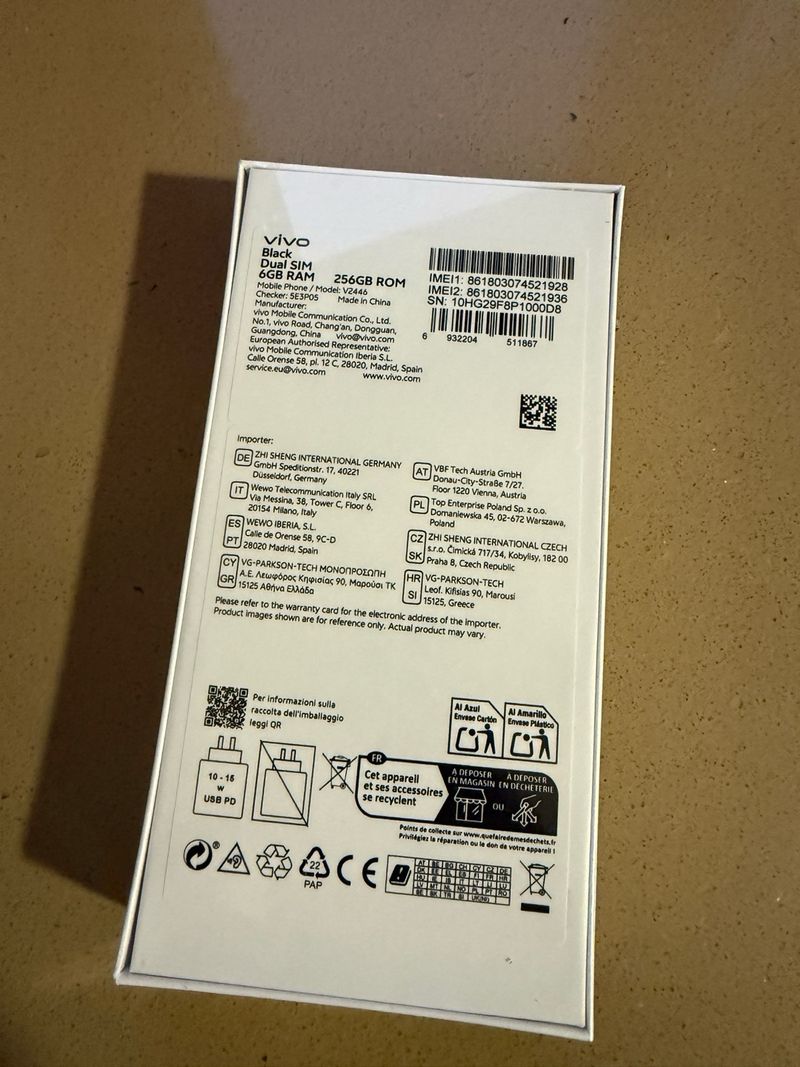 Vivo Y29s 5G 256GB Negro afbeelding 2