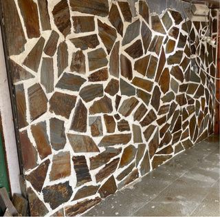 Laja piedra natural cuarcita rojo óxido