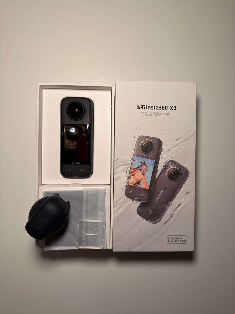 Insta360 X3 Cámara 360