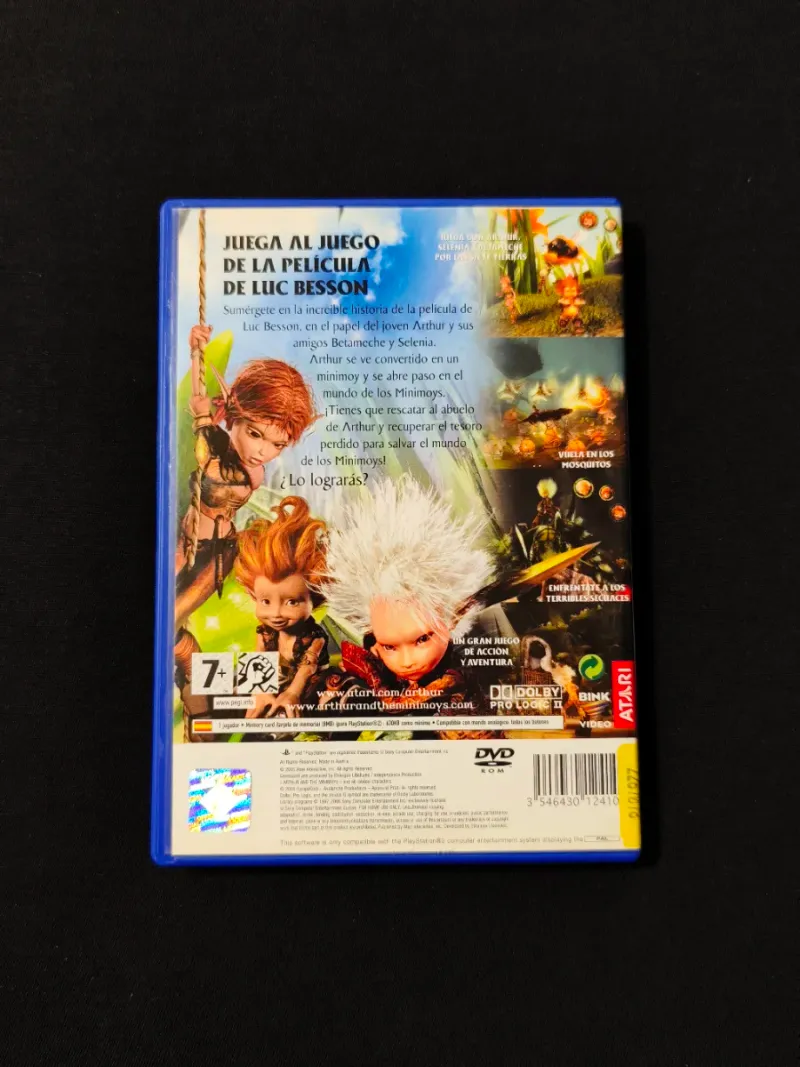 Arthur y los Minimoys. PlayStation 2. afbeelding 2