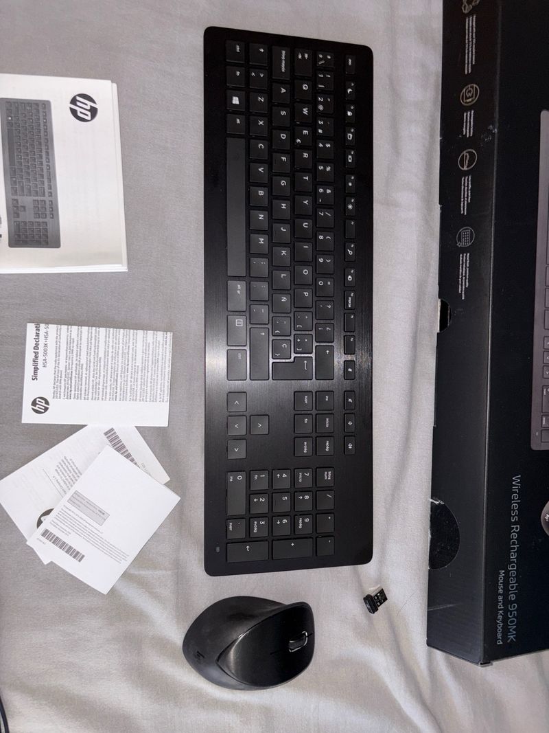 HP 950MK Teclado Inalámbrico Recargable afbeelding 5