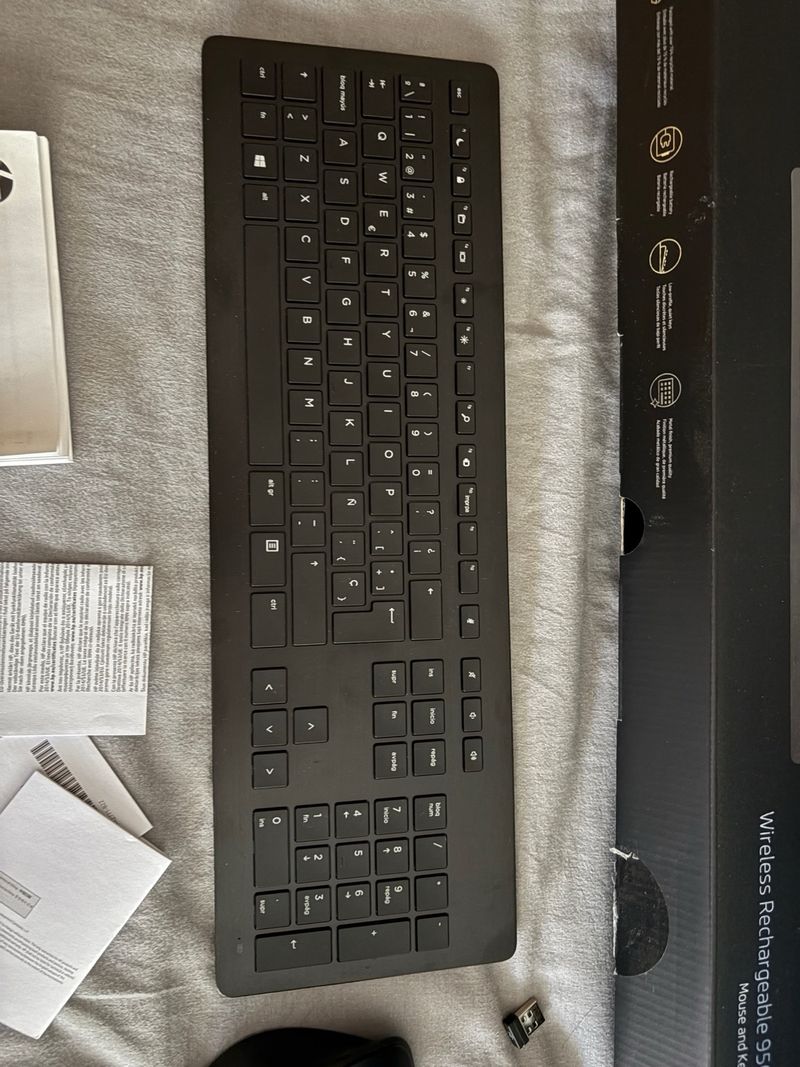 HP 950MK Teclado Inalámbrico Recargable afbeelding 4