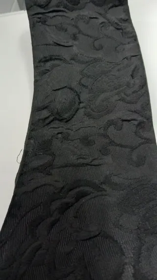 Cinturón tela negro talla 44