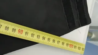 Cinturón tela negro talla 44