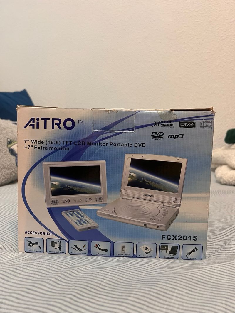 Reprod. DVD Coche AiTROL FCX201S + Monitor afbeelding 6