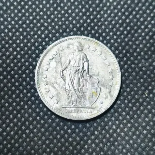 Moneda Suiza 1 Franco 1975