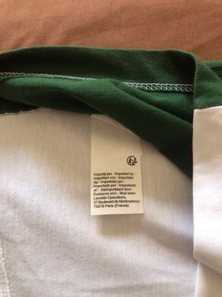 Camiseta Lacoste Tricolor