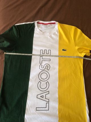Camiseta Lacoste Tricolor