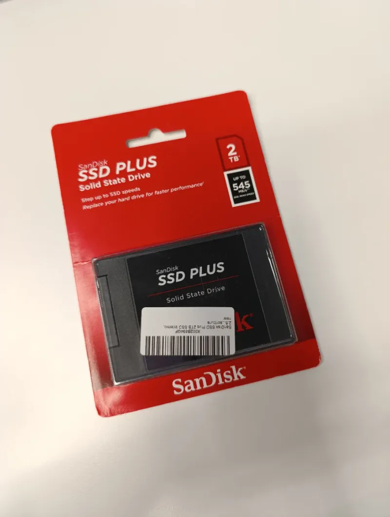 SanDisk SSD PLUS 2TB Disco Duro Estado Sólido