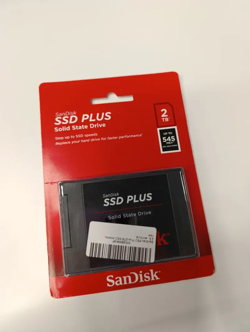 SanDisk SSD PLUS 2TB Disco Duro Estado Sólido afbeelding 4