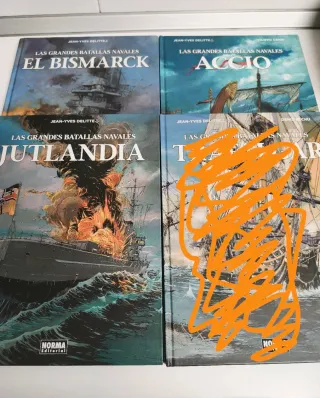 Lote Julen. Las grandes batallas navales ( 3 batal