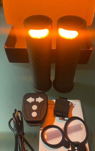 Puños Patinete/Bici con Intermitentes LED