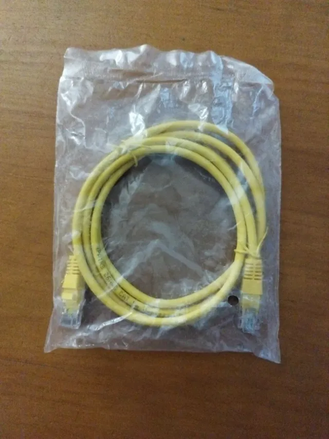 Cable Ethernet Amarillo 1 Metro