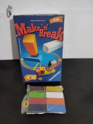 Juegos de mesa Jenga,Quien es Quien y break make