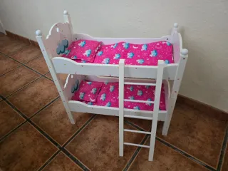 Trona, Cama y Litera para Muñecas