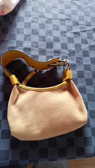 Borsettina Nannini Beige e Gialla