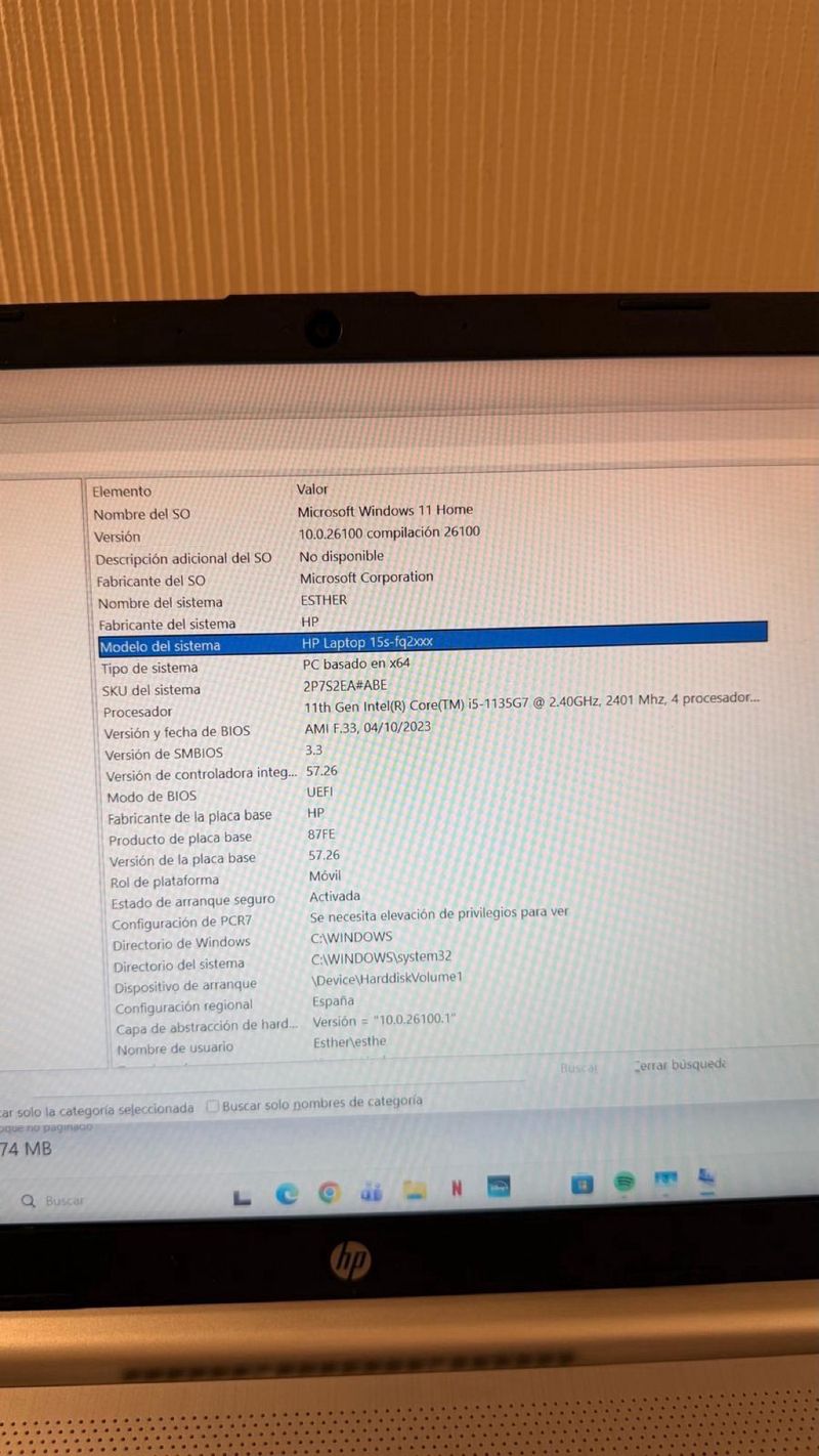 Portátil HP Intel i5 11th Gen afbeelding 3