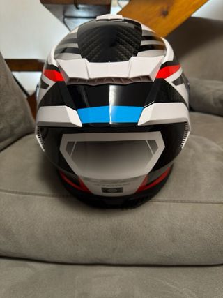 Casco LS2 Azul, Rojo y Blanco