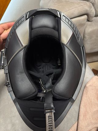 Casco LS2 Azul, Rojo y Blanco