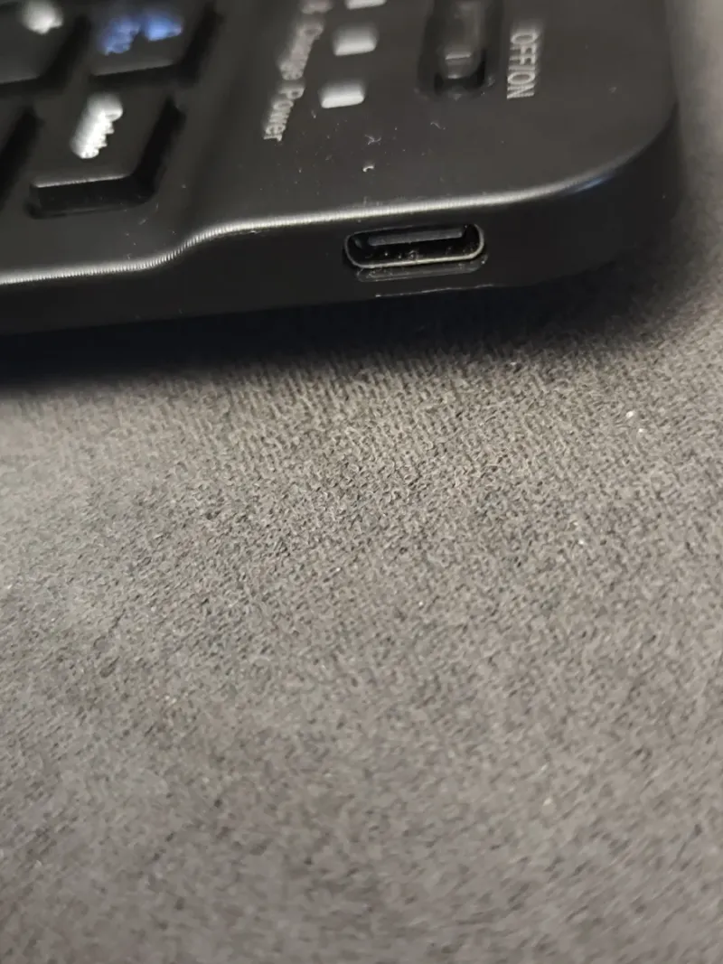 Teclado Inalámbrico Negro afbeelding 2