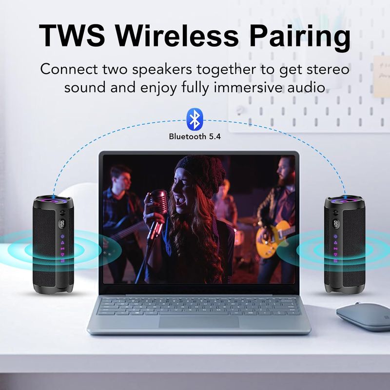 SIN ABRIR Altavoz Bluetooth 5.4 afbeelding 4