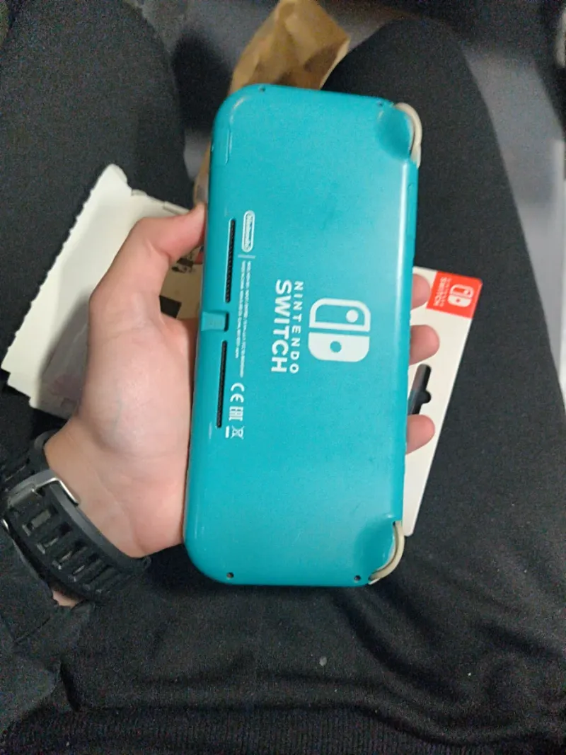 Nintendo Switch Lite Turquesa  + Protector Pantall afbeelding 5