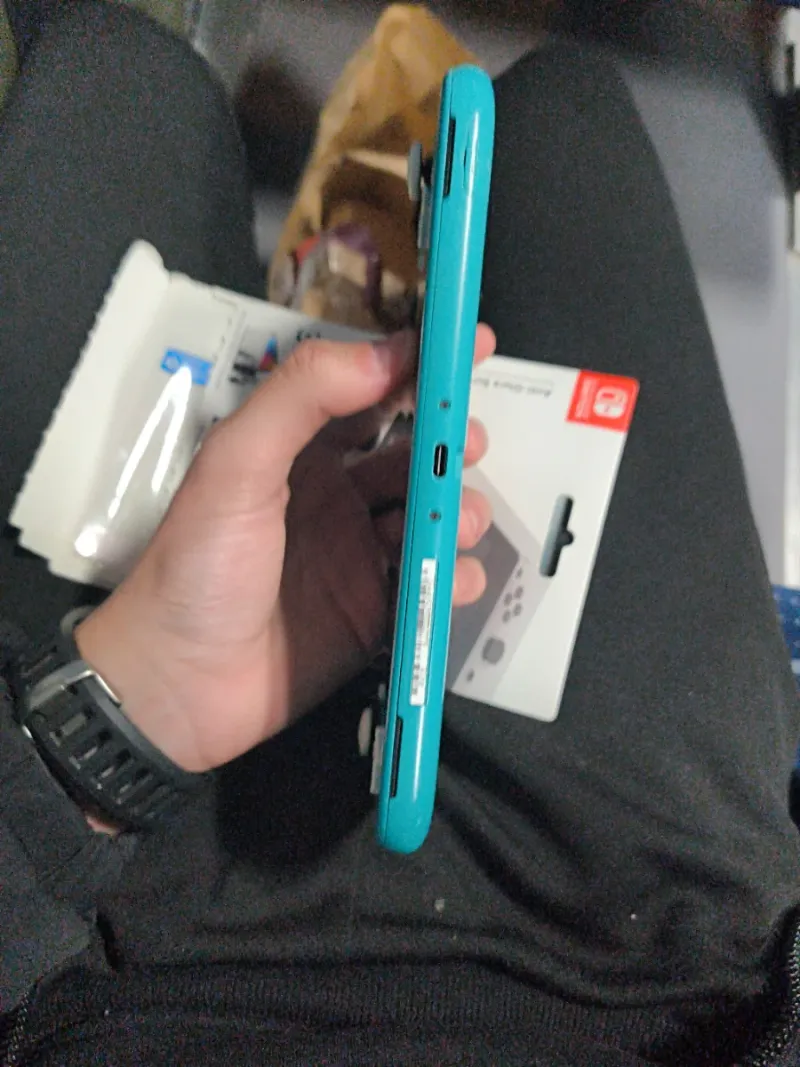 Nintendo Switch Lite Turquesa  + Protector Pantall afbeelding 6