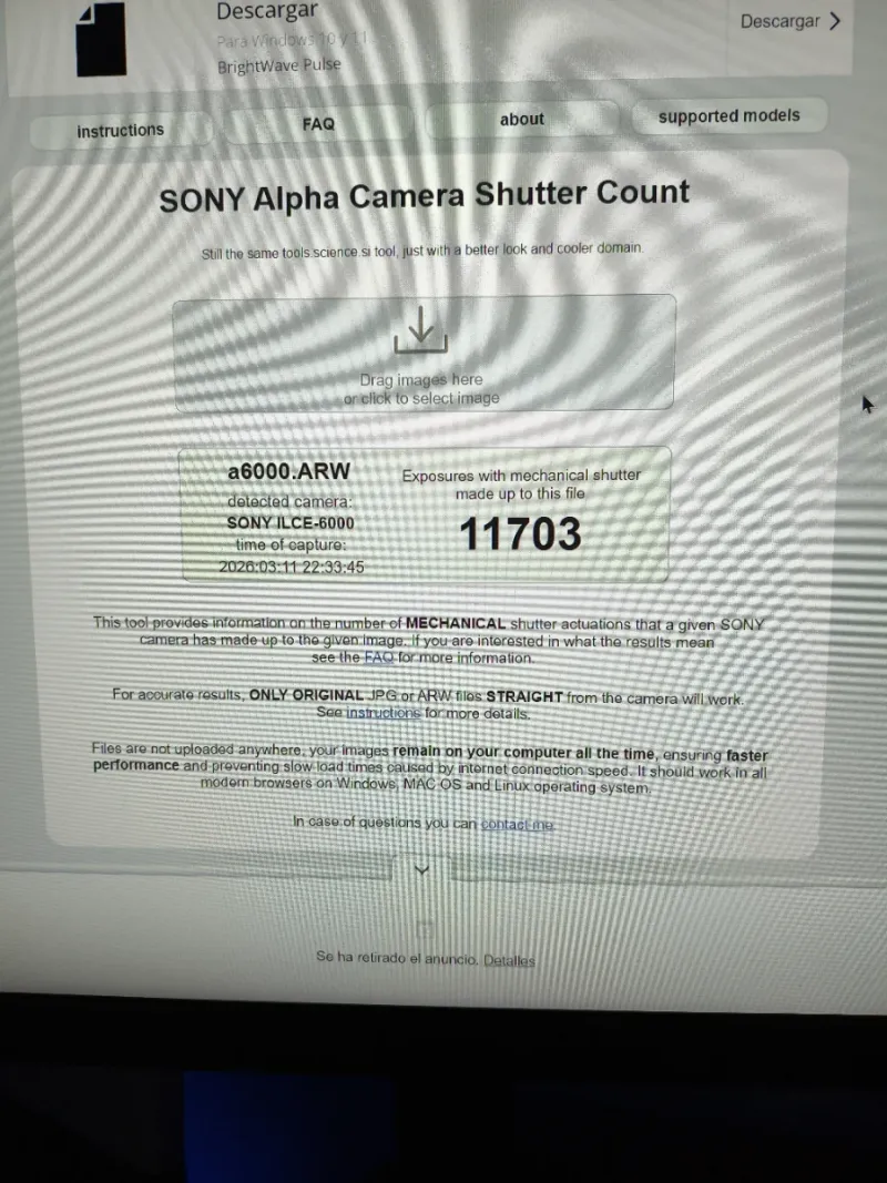 Sony a6000 Cámara Mirrorless afbeelding 3