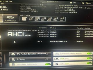 Ordenador de mesa MSI