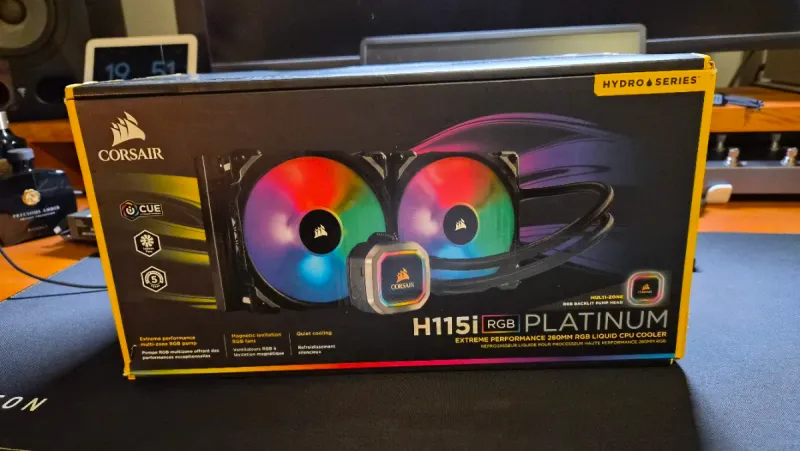 Refrigeración Líquida Corsair H115i RGB Platinum