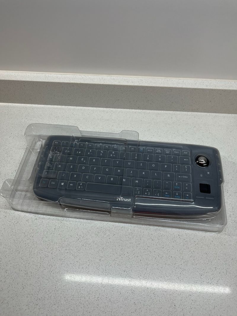 Teclado Trust Gris con Trackball afbeelding 7