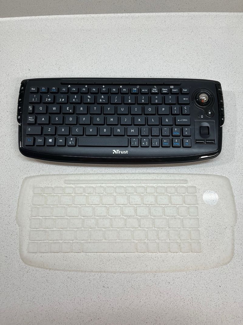 Teclado Trust Gris con Trackball afbeelding 5